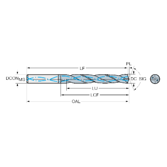 460.1-1200-090A1-XM GC34 Punta foratura-Leggi tutto