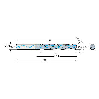 460.1-1200-090A1-XM GC34 Punta foratura-Leggi tutto