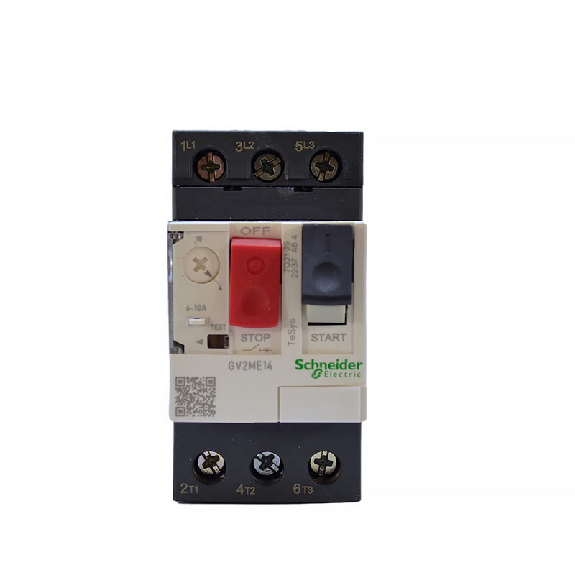 TeSys - Disjoncteur moteur magnéto-thermique GV2ME14 - 3P - commande par bouton poussoir - réglage th. 6 à 10A-Lire la description
