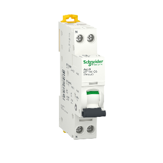 Disjoncteur modulaire ACTI9 IDT40T 1P+N courbe C 4500A / 6kA 40A - SCHNEIDER ELECTRIC - A9P22640-Lire la description