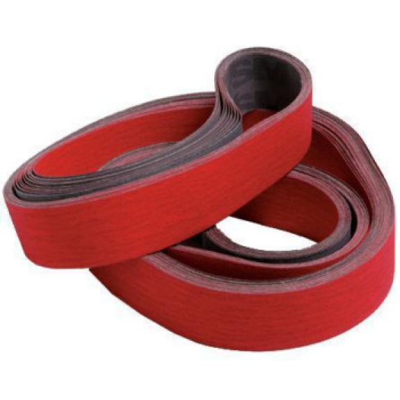Bandas de lija VSM, cerámica XK850, 50 x 3500 mm, tam. grano 40, rectif. frío-Leer más