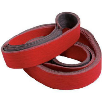 Bandas de lija VSM, cerámica XK850, 50 x 3500 mm, tam. grano 40, rectif. frío-Leer más