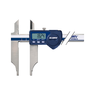 Calibres pie de rey de taller digitales ATORN 1000 mm, con puntas-Leer más
