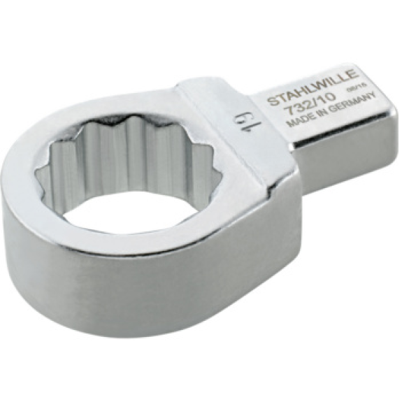 Herramienta de conexión de anillo STAHLWILLE, 11 mm, cuadrado encajable 9x12 mm Herramienta de conexión de anillo STAHLWILLE, 11 mm, cuadrado encajable 9x12 mm-Leer más