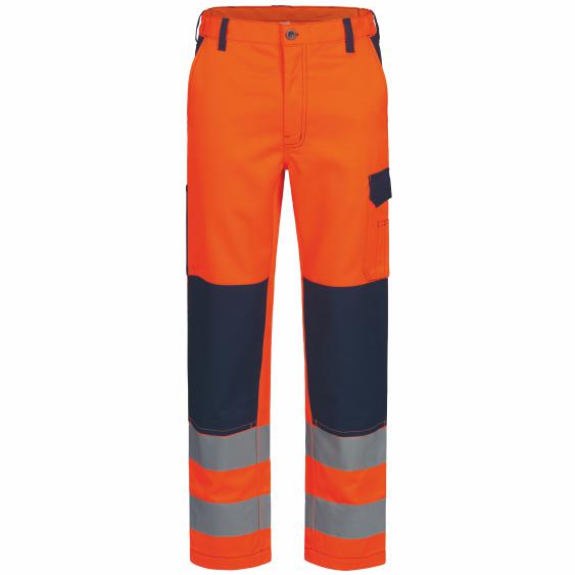 FREITAL WARNSCHUTZ-BUNDHOSE Gr.50  ORANGE/MARINE EN ISO 20471-Beschreibung lesen