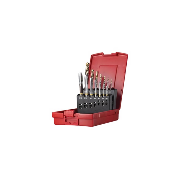 L114303 chinengewindebohrersatz Nr.303 B N L114 M3-M12 14 teilig HSS-E-Beschreibung lesen