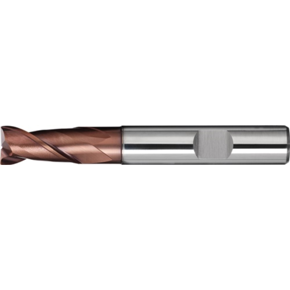 Bohrnutenfräser DIN 6527 L Typ N Nenn-D. 20 mm Einsatzlänge 50 mm VHM Ti-Beschreibung lesen