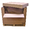 Demi-caisses carton brun 100x120x100 cm par 1 unité