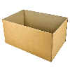 Demi-caisses carton brun 50x120x50 cm par 70 unités