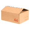 Caisses norme automobile carton brun 50x120x30 cm par 50 unités