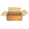 Caisses norme automobile carton brun 40x60x25 cm par 40 unités