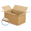Caisses carton simple cannelure brun 35x35x35 cm par 20 unités