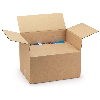Caisses polyvalentes à hauteur variable carton brun 60x80x40 cm par 10 unités