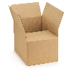 Caisses polyvalentes à hauteur variable carton brun 20,5x20,5x15 cm par 100 unités