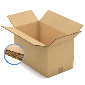 Caisses carton triple cannelure brun 40x50x40 cm par 70 unités-Lire la description