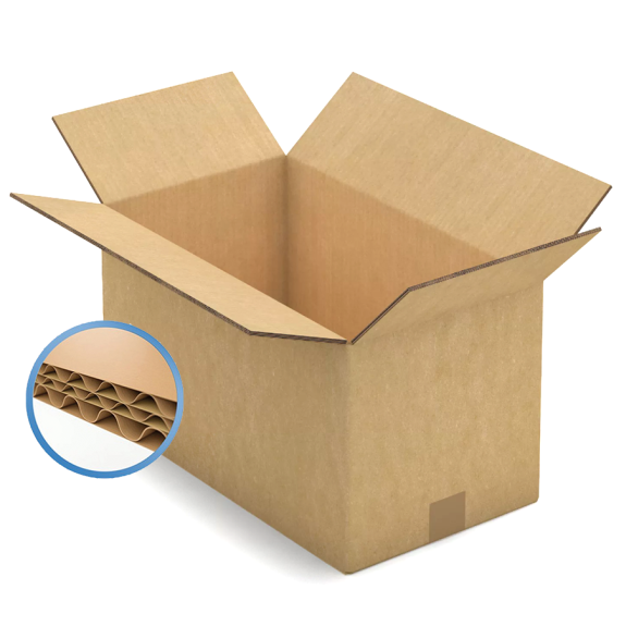 Caisses carton triple cannelure brun 54x101x54 cm par 70 unités Caisses carton triple cannelure brun 54x101x54 cm par 70 unités-Lire la description