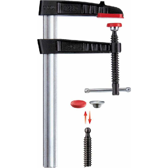 Tornillo de apriete de fundición maleable con pasador metálico en cruz TG-K - TG16K --Leer más