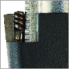 Tornillo de apriete de fundición maleable con pasador metálico en cruz TG-K - TG30S12K -