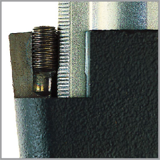 Tornillo de apriete de fundición maleable con pasador metálico en cruz TG-K - TG30S12K --Leer más