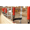 Tornillo de apriete de fundición maleable con empuñadura de madera TG - TG30B8 -