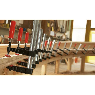 Tornillo de apriete de fundición maleable con empuñadura de madera TG - TG30B8 --Leer más