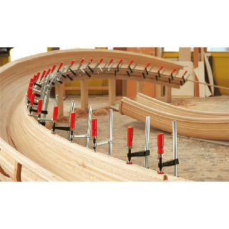 Tornillo de apriete de fundición maleable con empuñadura de madera TG - TG30S10 --Leer más