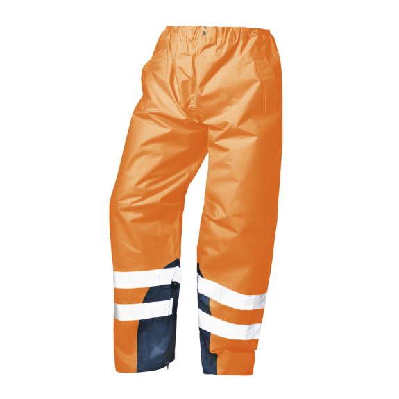 , Protection d'avertissement - pantalon de bund ,, en 471/1, en 343/1, en 340, Gelb, Gr.L-Lire la description