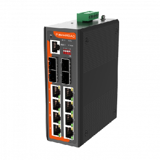 Switch gestionable FR-7M3408P 4 SFP 100/1000M + 8 10/100/1000BaseTX PoE/PoE+-Leer más