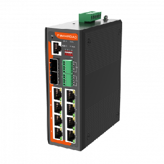 Switch gestionado FR-7M3208S 2 SFP 100/1000M + 8 10/100/1000BaseTX + 2 RS232/485/422-Leer más