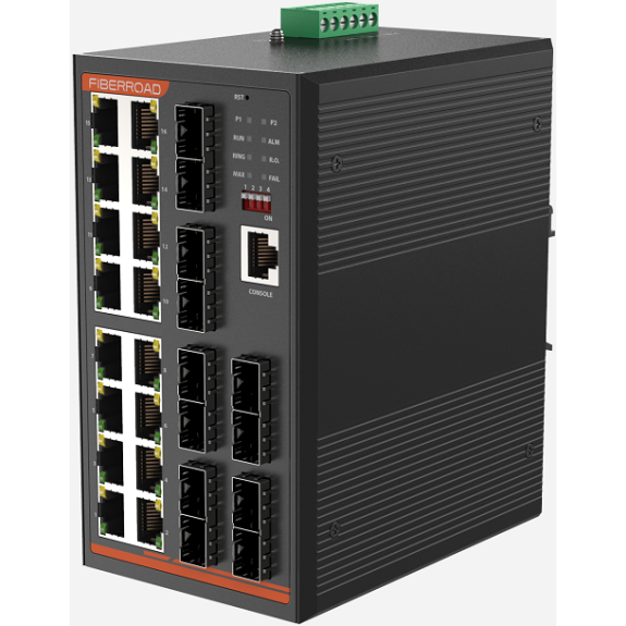 Switch gestionable FR-7M348F 12 SFP 100/1000M + 16 10/100/1000BaseTX-Leer más