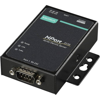 Servidor serie de 1 puerto RS232 NPort5110-Leer más