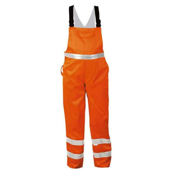 KURT, Warnschutz-Latzhose, , EN 471/2, EN 340, Orange, Gr.60-Beschreibung lesen