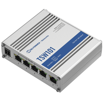 Switch no gestionable TSW101 5xGbE 4xPOE 802.3at/af-Leer más