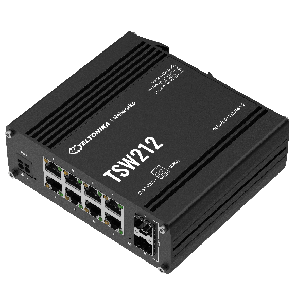 Switch gestionable TSW212, 8xGbE+2xSFP 1000BaseX Switch gestionable TSW212, 8xGbE+2xSFP 1000BaseX-Leer más