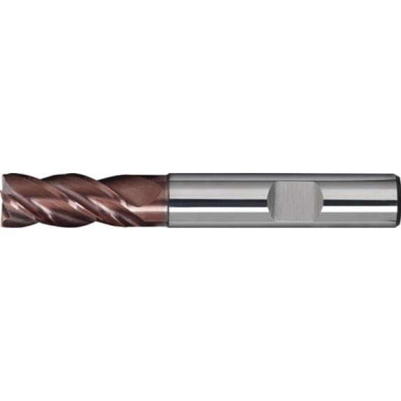 Moignant d'arbre DIN 6527 L NOMINAL-D. 8 mm Longueur d'utilisation 25 mm VHM Tialn Din 65-Leggi tutto