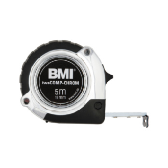 Cinta métrica cromada BMI, clase CE II longitud 8 m-Leer más