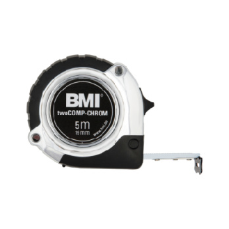 Cinta métrica cromada BMI, clase CE II longitud 3 m-Leer más
