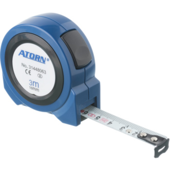 Cinta métrica ATORN 3 m, clase CE II Self Lock-Leer más