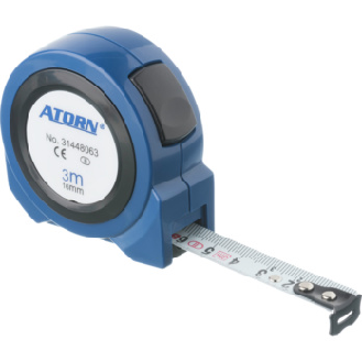 Cinta métrica ATORN 3 m, clase CE II Self Lock-Leer más