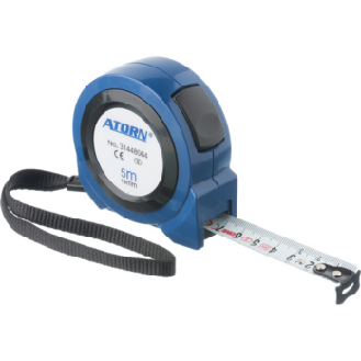Cinta métrica ATORN 8 m, clase CE II Self Lock-Leer más