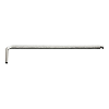Llave Allen hexagonal ATORN larga, con cabeza de bola, 1,5 mm Llave Allen hexagonal ATORN larga, con cabeza de bola, 1,5 mm