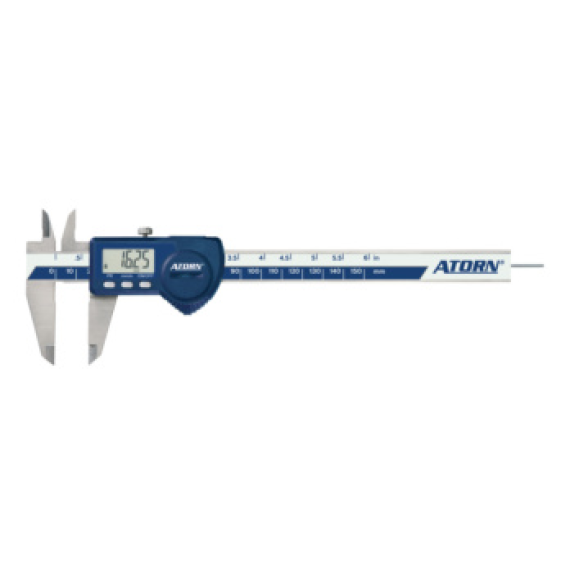 Calibres Foot of King Elec. Vis 150 mm, mesure de profondeur ronde, multicOM-Leggi tutto
