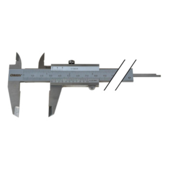 Calibre pie de rey ORION INOX 150 mm, tornillo de bloqueo Calibre pie de rey ORION INOX 150 mm, tornillo de bloqueo-Leer más