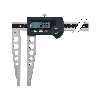 Calibre digital para mediciones internas y externas, 1000 mm/40 pulgadas