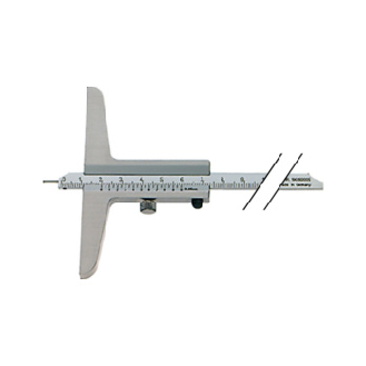 Calibre de profundidad INOX ATORN 200 mm cromado-Leer más
