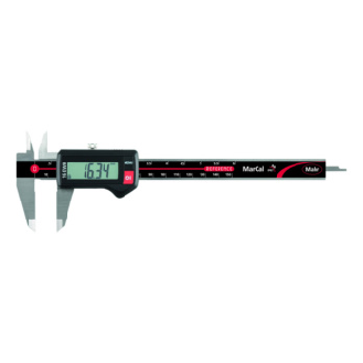 Calibre pie de rey digital 16 EWR 200 mm sin rueda de fricción-Leer más