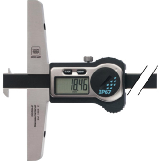 Calibres pie de rey elec., 300 mm, 0,01 mm TWIN-CAL, IP67-Leer más