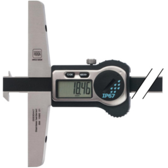 Calibres pie de rey elec., 300 mm, 0,01 mm TWIN-CAL, IP67-Leer más