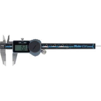 Calibres pie rey elec. TESA, 300 mm, 0,01 mm TWIN-CAL, IP40, medida prof. ang.-Leer más