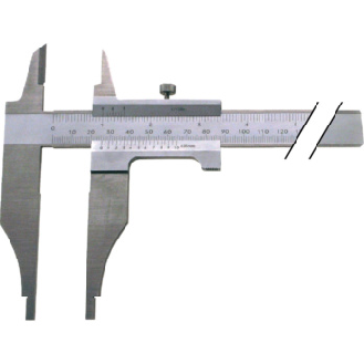 Calibres pie de rey de taller 1000 mm sin ajuste fino, con puntas-Leer más